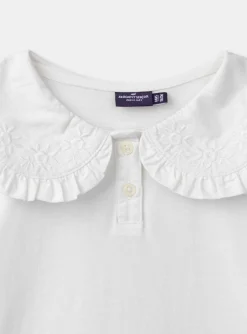 Shirt, T-shirt-Sergent Major Off white TEE SHIRT LS