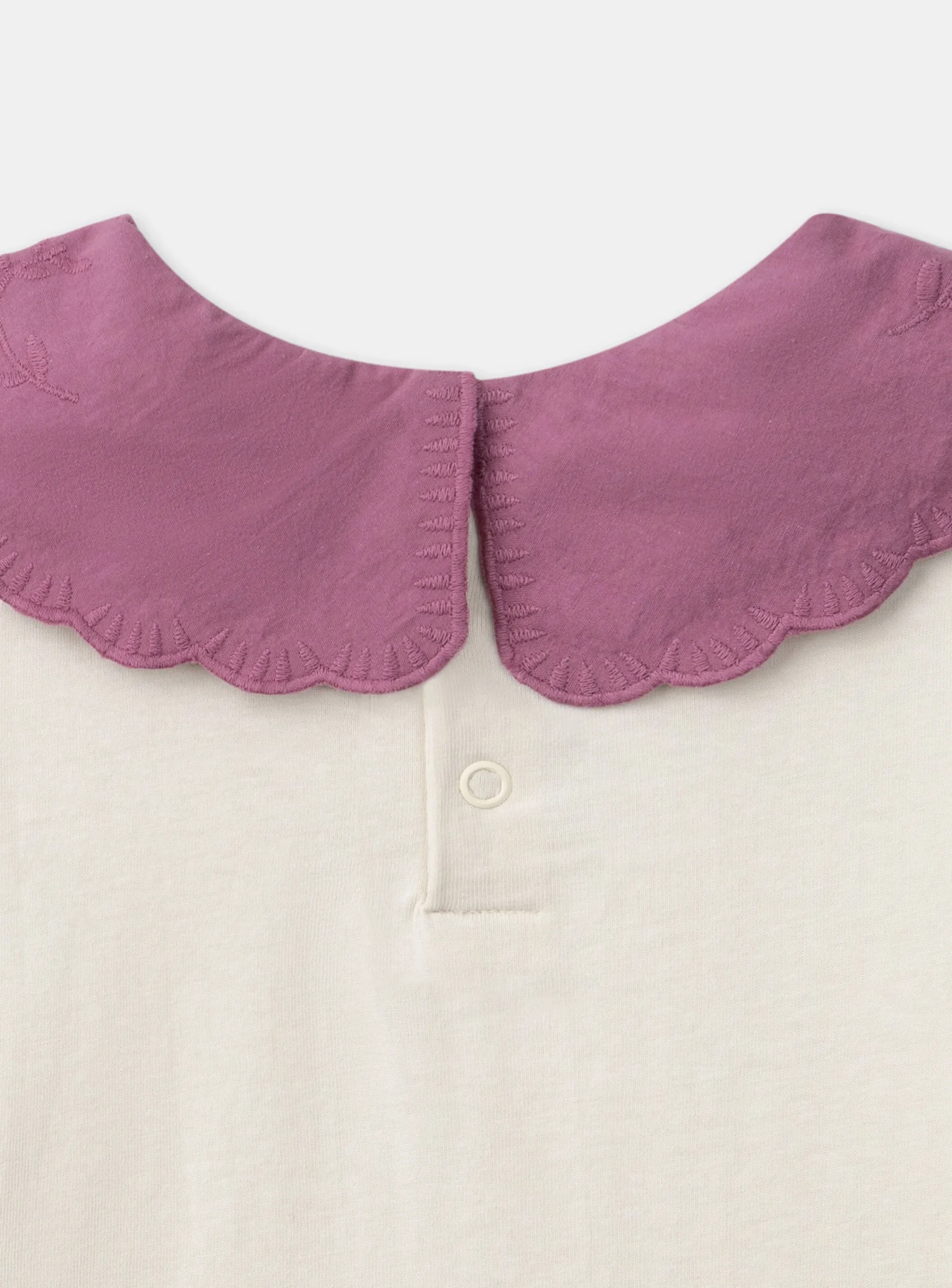 Shirt, T-shirt-Sergent Major Off white TEE SHIRT LS