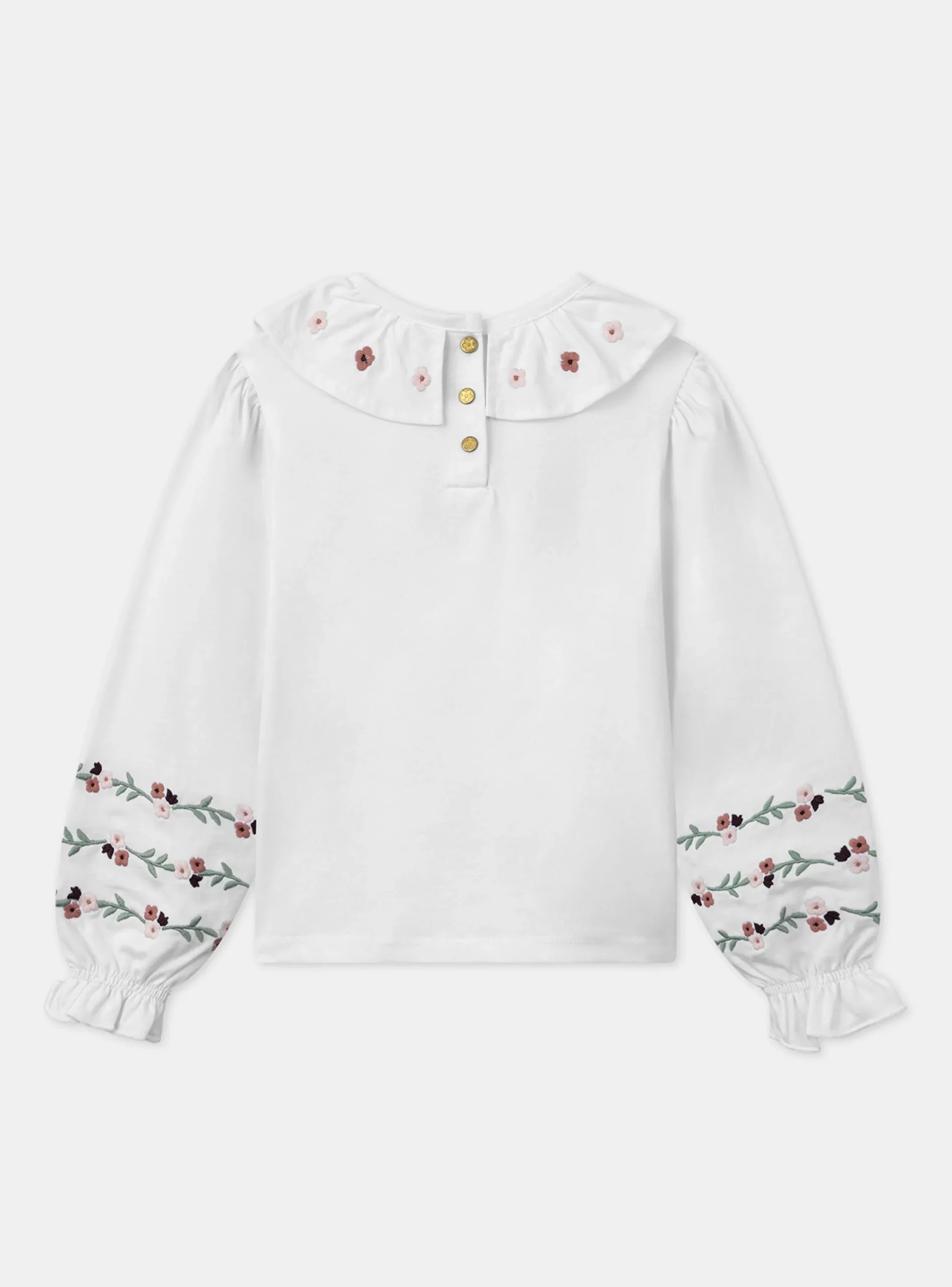Shirt, T-shirt-Sergent Major Off white TEE SHIRT LS