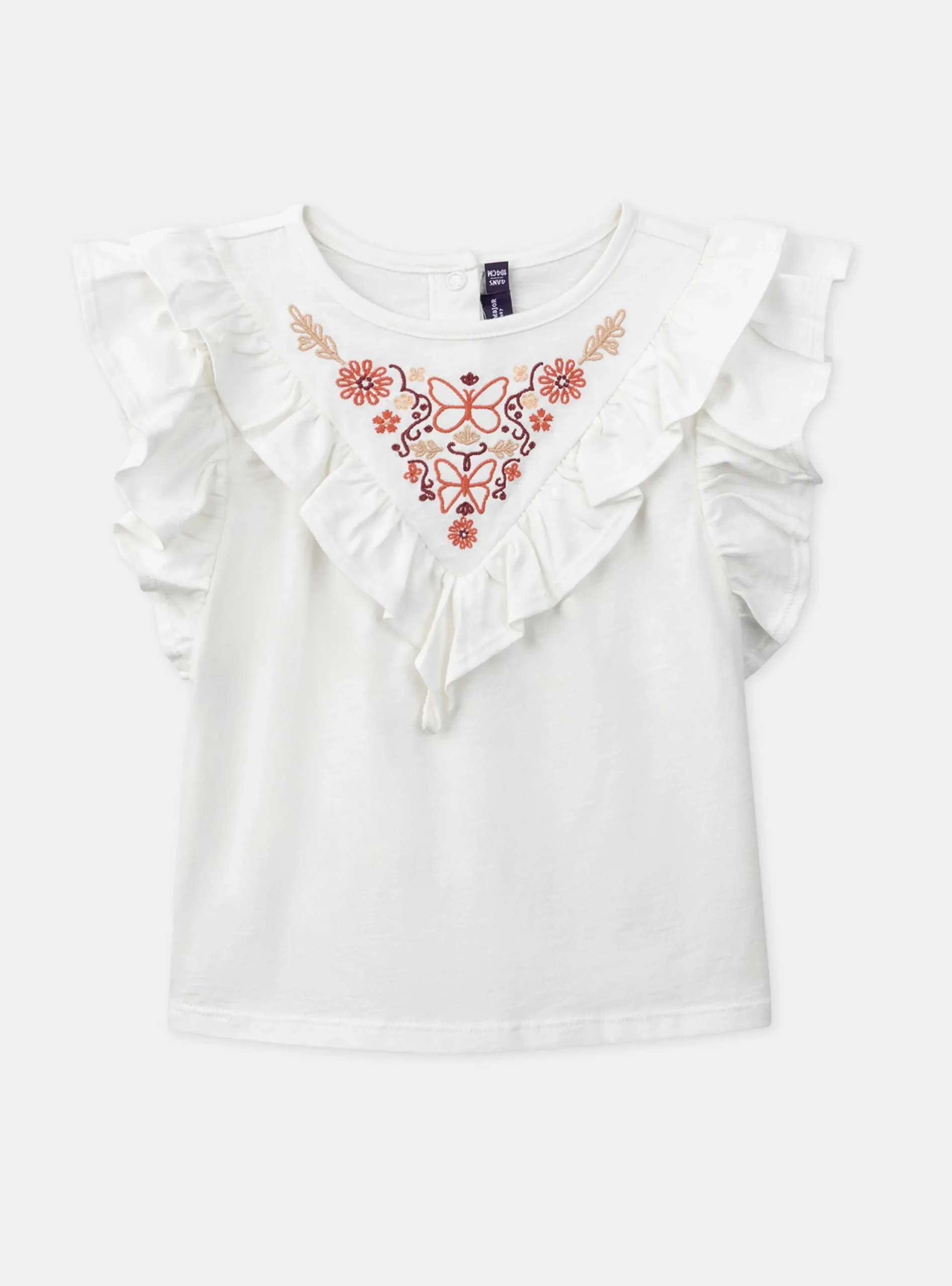 Shirt, T-shirt-Sergent Major Off white TEE SHIRT SS