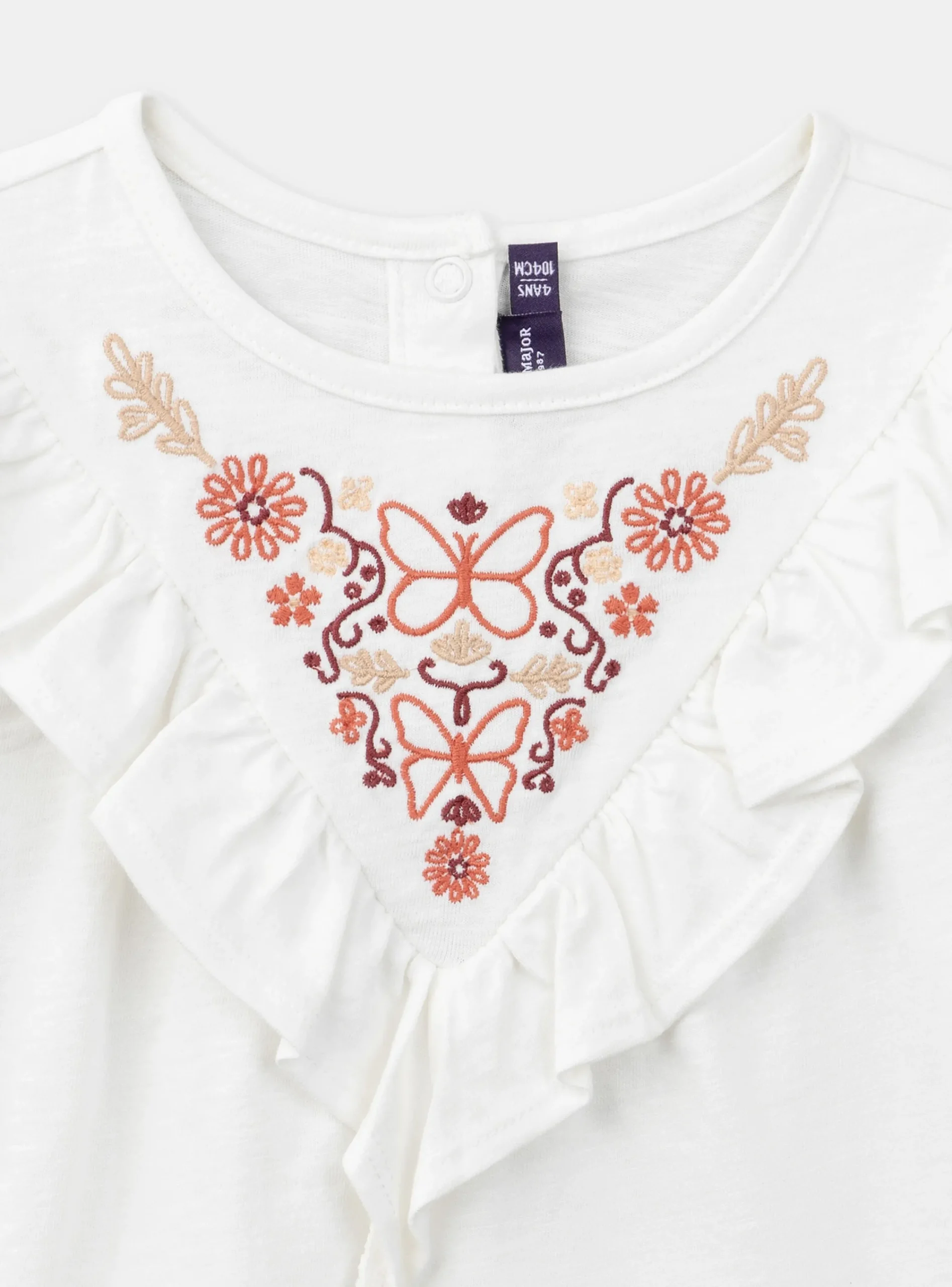 Shirt, T-shirt-Sergent Major Off white TEE SHIRT SS