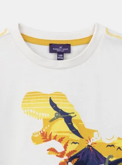 T-shirt, Polo Shirt-Sergent Major off white TEE SHIRT SS