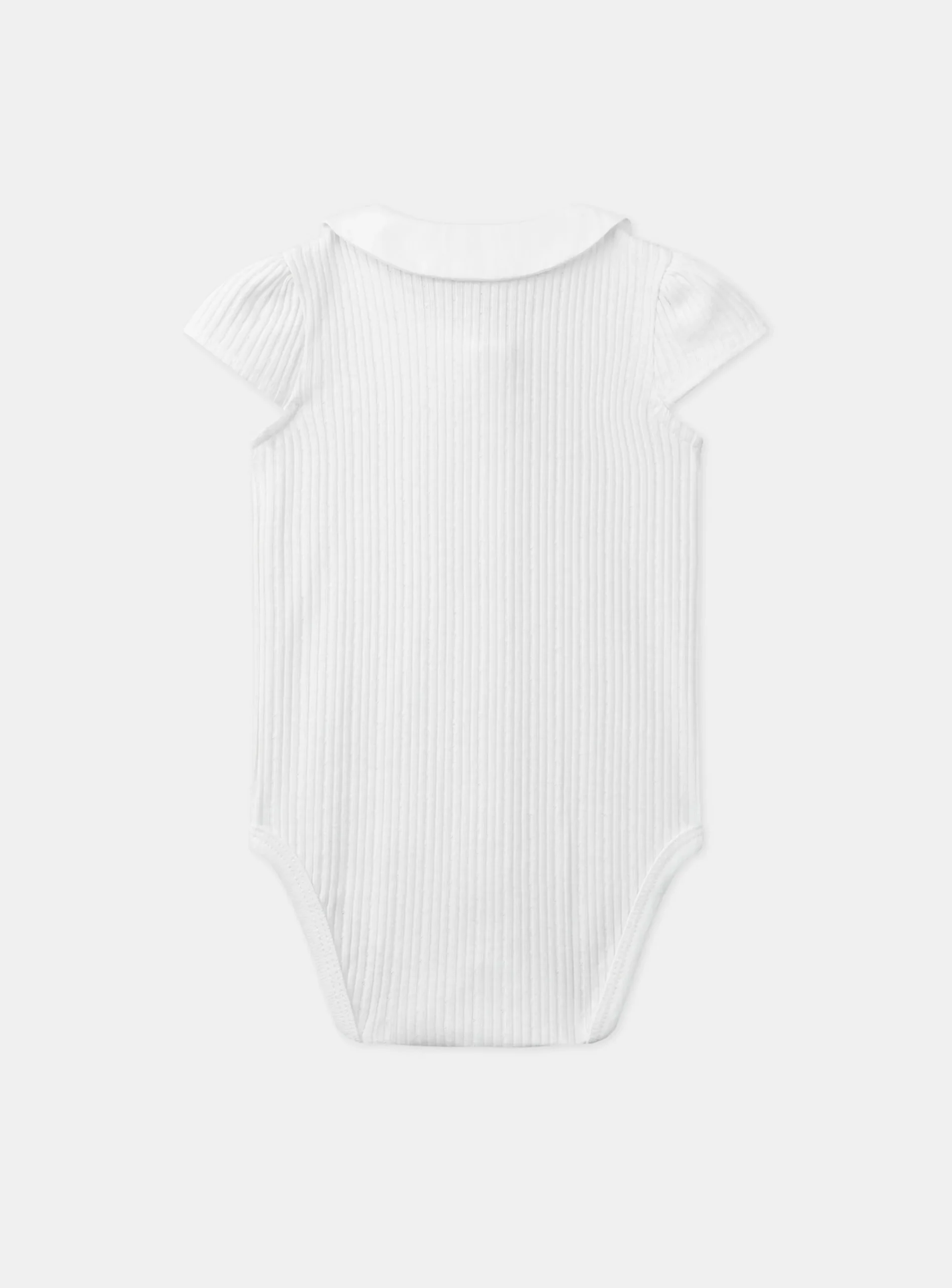 Body | Body-Sergent Major Off-white bodysuit with an embroidered collar