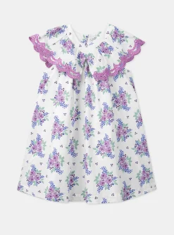 Dress-Sergent Major Off-white dress with roses