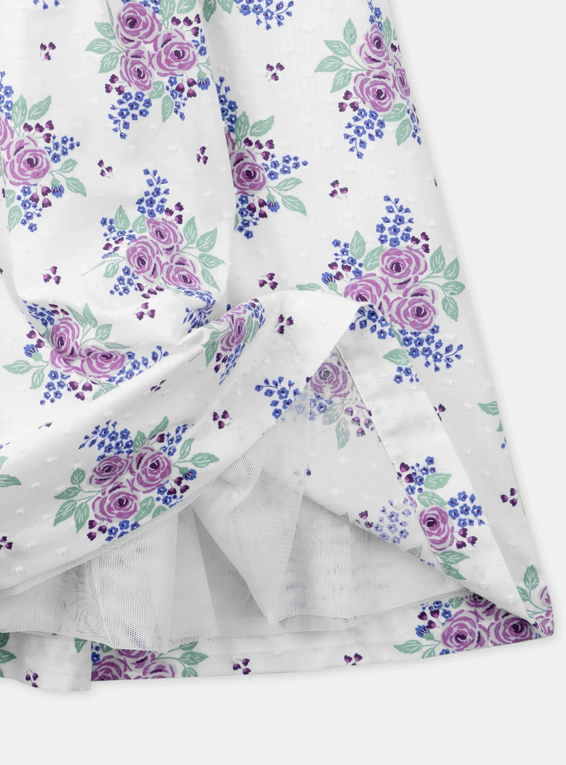 Dress-Sergent Major Off-white dress with roses