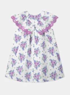 Dress-Sergent Major Off-white dress with roses