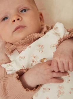 Suits And Ensembles-Sergent Major Old pink bodysuit, unbleached romper and tights