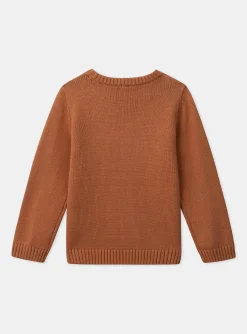 Knitwear, Sweater, Cardigan-Sergent Major Orange PULLOVER
