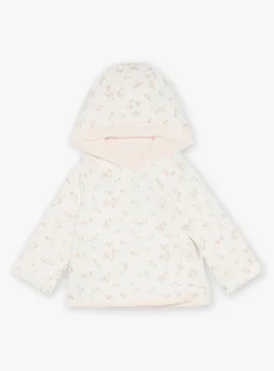Coat, Cardigan-Sergent Major Pale pink velvet hoodie