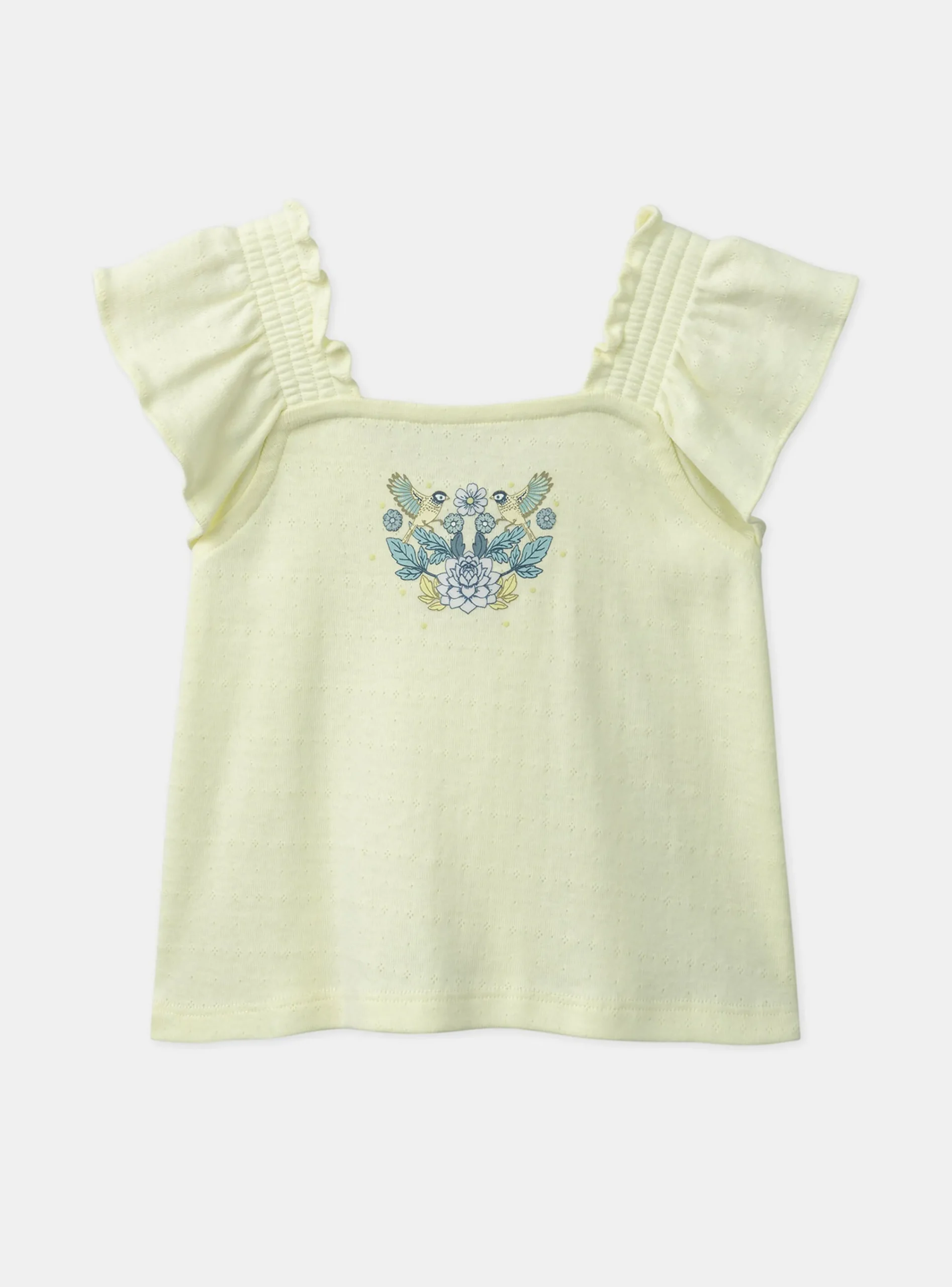 T-shirts & Shirts | T-shirts & Shirts-Sergent Major Pale yellow TEE SHIRT
