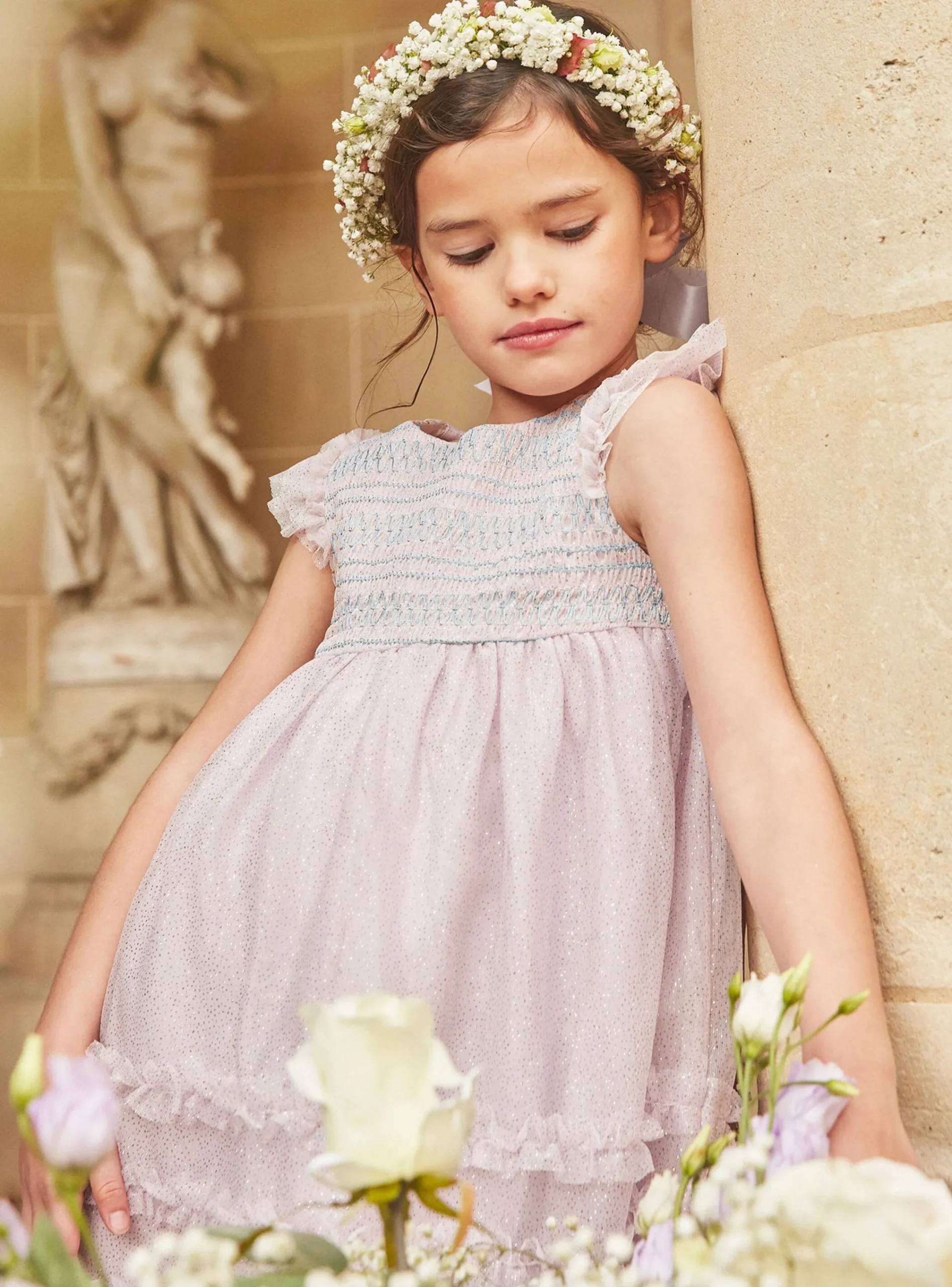 Dress-Sergent Major Parma violet tulle dress