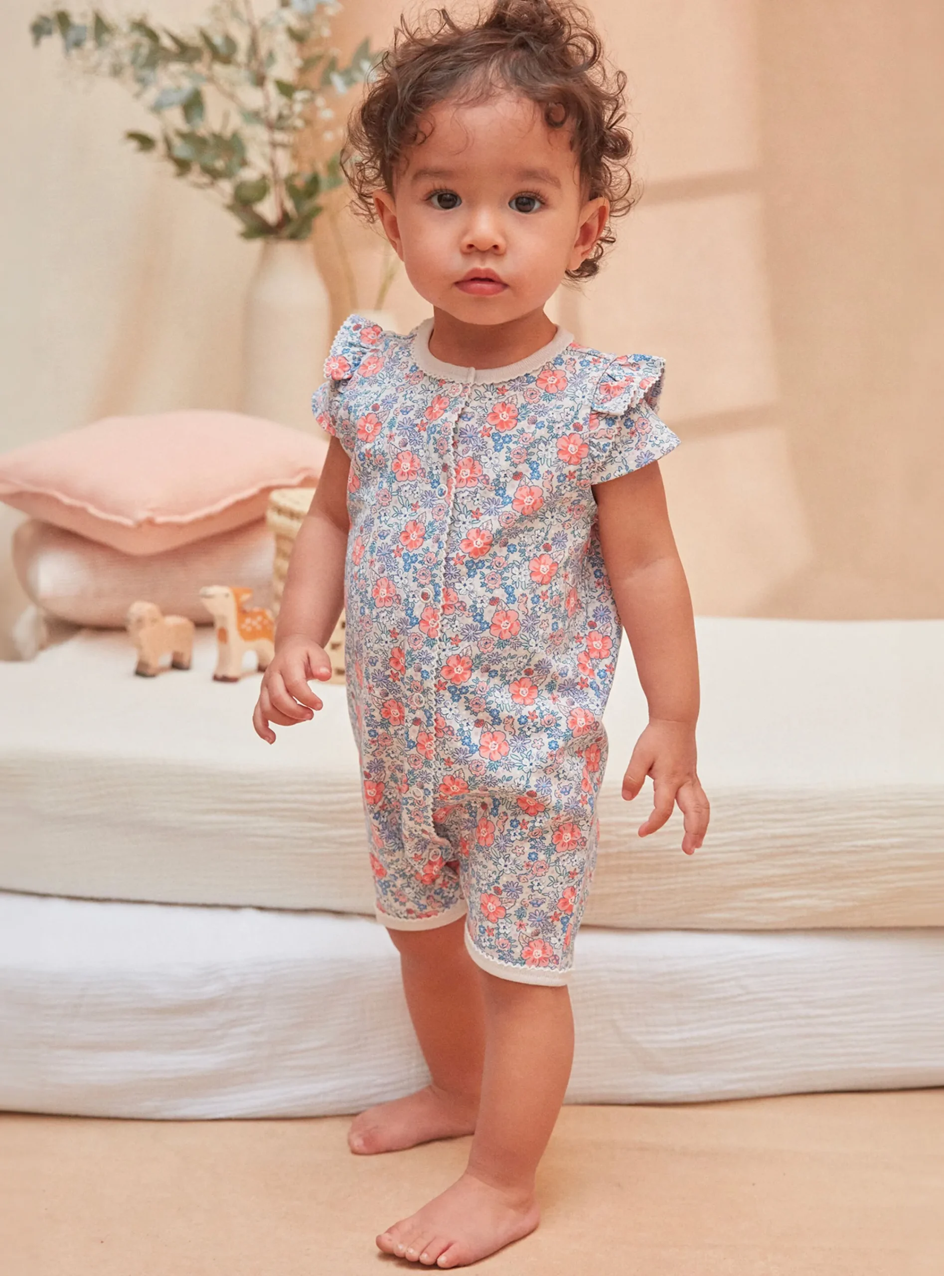 Pajamas & Rompers | Pajamas & Rompers-Sergent Major Parme BABYGROW