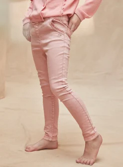 Trousers, Jeans And Legging-Sergent Major Peach JEANS