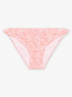 Swimsuit-Sergent Major 2-piece swimsuit with flowery print child girl