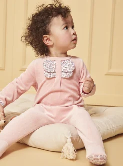 Pajamas & Rompers | Pajamas & Rompers-Sergent Major Pink BABYGROW