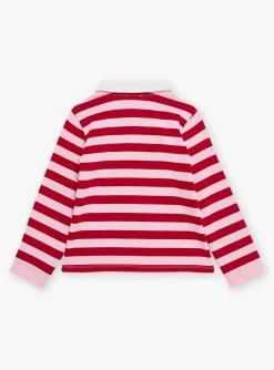 Shirt, T-shirt-Sergent Major Pink barbapapa and red striped polo shirt
