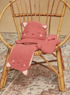 Hats, Scarves, Gloves | Hats, Scarves, Gloves-Sergent Major Pink knitted hat