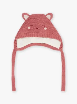 Hats, Scarves, Gloves | Hats, Scarves, Gloves-Sergent Major Pink knitted hat