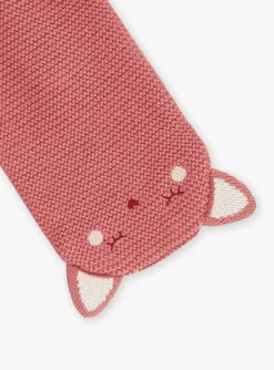Hats, Scarves, Gloves | Hats, Scarves, Gloves-Sergent Major Pink knitted scarf