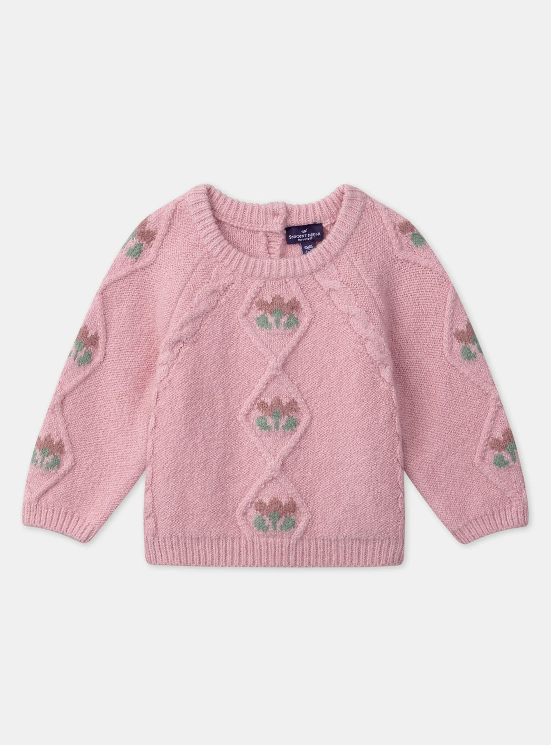 Knitwear, Sweater, Cardigan | Knitwear, Sweater, Cardigan-Sergent Major Pink PULLOVER