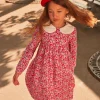 Dress-Sergent Major Pink, red and lilac floral print dress