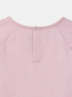 Shirt, T-shirt-Sergent Major Pink TEE SHIRT LS
