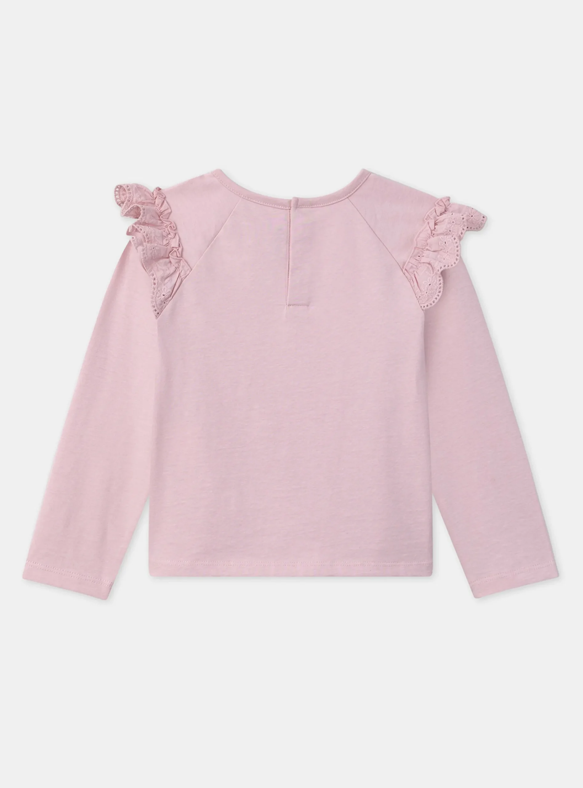 Shirt, T-shirt-Sergent Major Pink TEE SHIRT LS