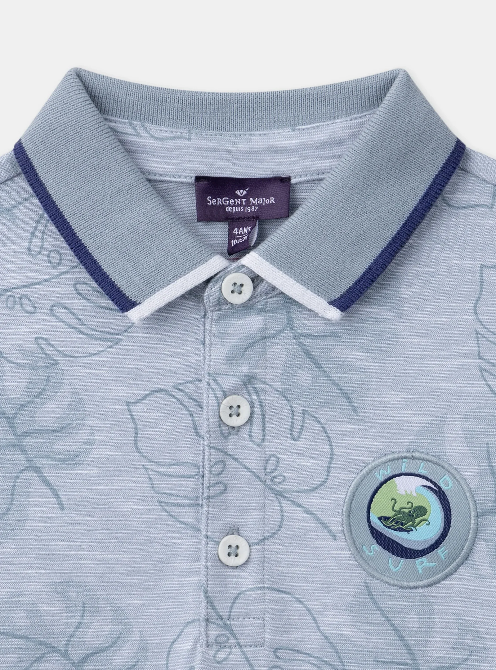 T-shirt, Polo Shirt-Sergent Major POLO SHIRT