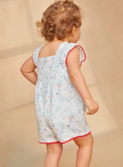 Romper, Jumpsuit & Outfit | Romper, Jumpsuit & Outfit-Sergent Major Printed playsuit