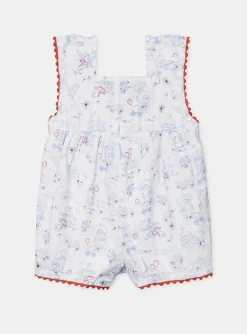 Romper, Jumpsuit & Outfit | Romper, Jumpsuit & Outfit-Sergent Major Printed playsuit