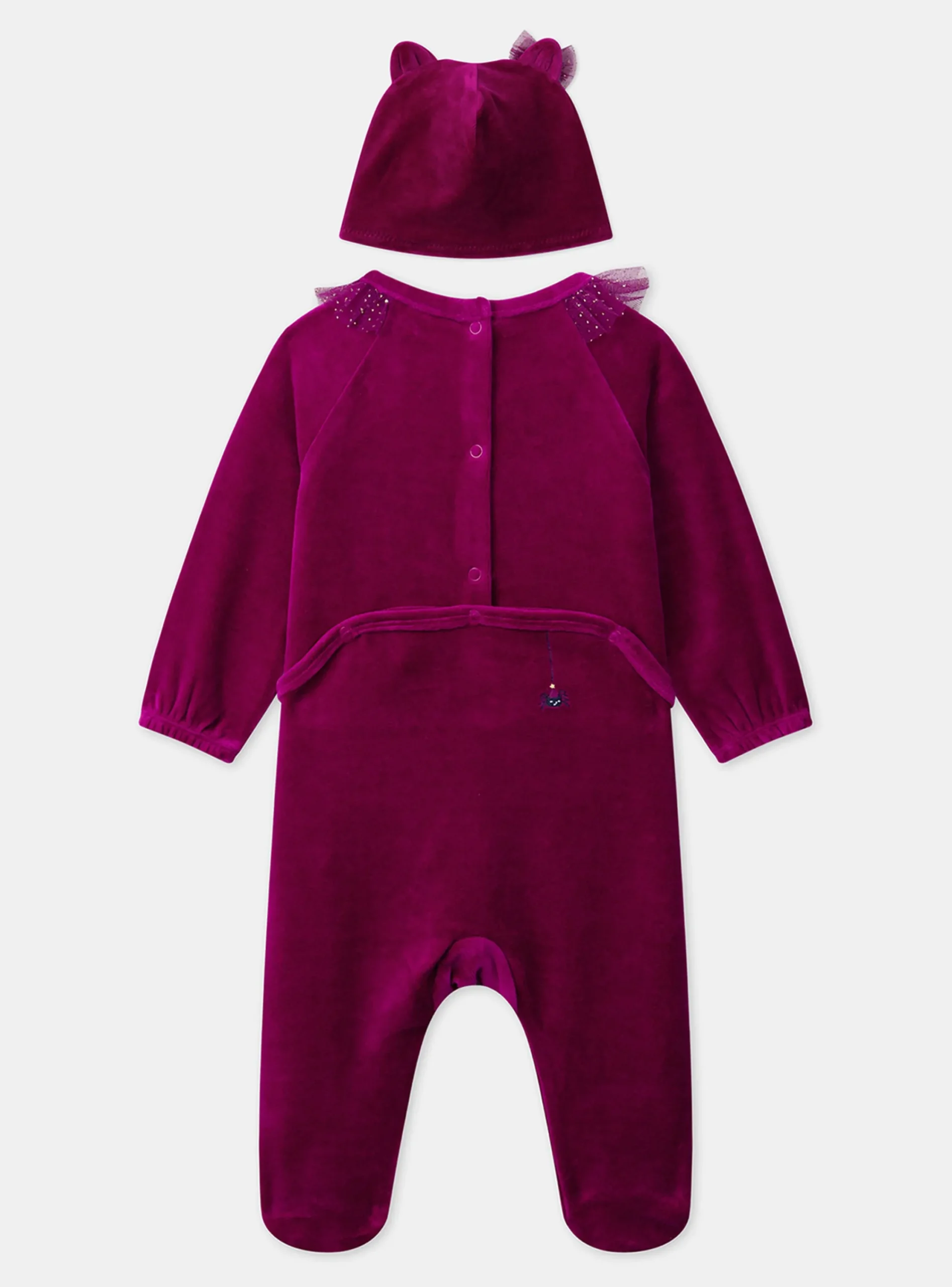 Pajamas & Rompers | Pajamas & Rompers-Sergent Major Purple BABYGROW