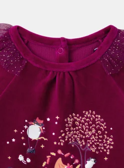 Pajamas & Rompers | Pajamas & Rompers-Sergent Major Purple BABYGROW