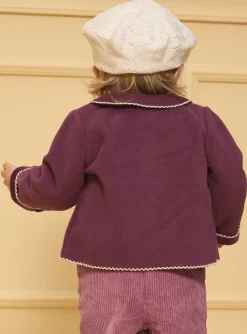 Knitwear, Sweater, Cardigan | Knitwear, Sweater, Cardigan-Sergent Major Purple CARDIGAN
