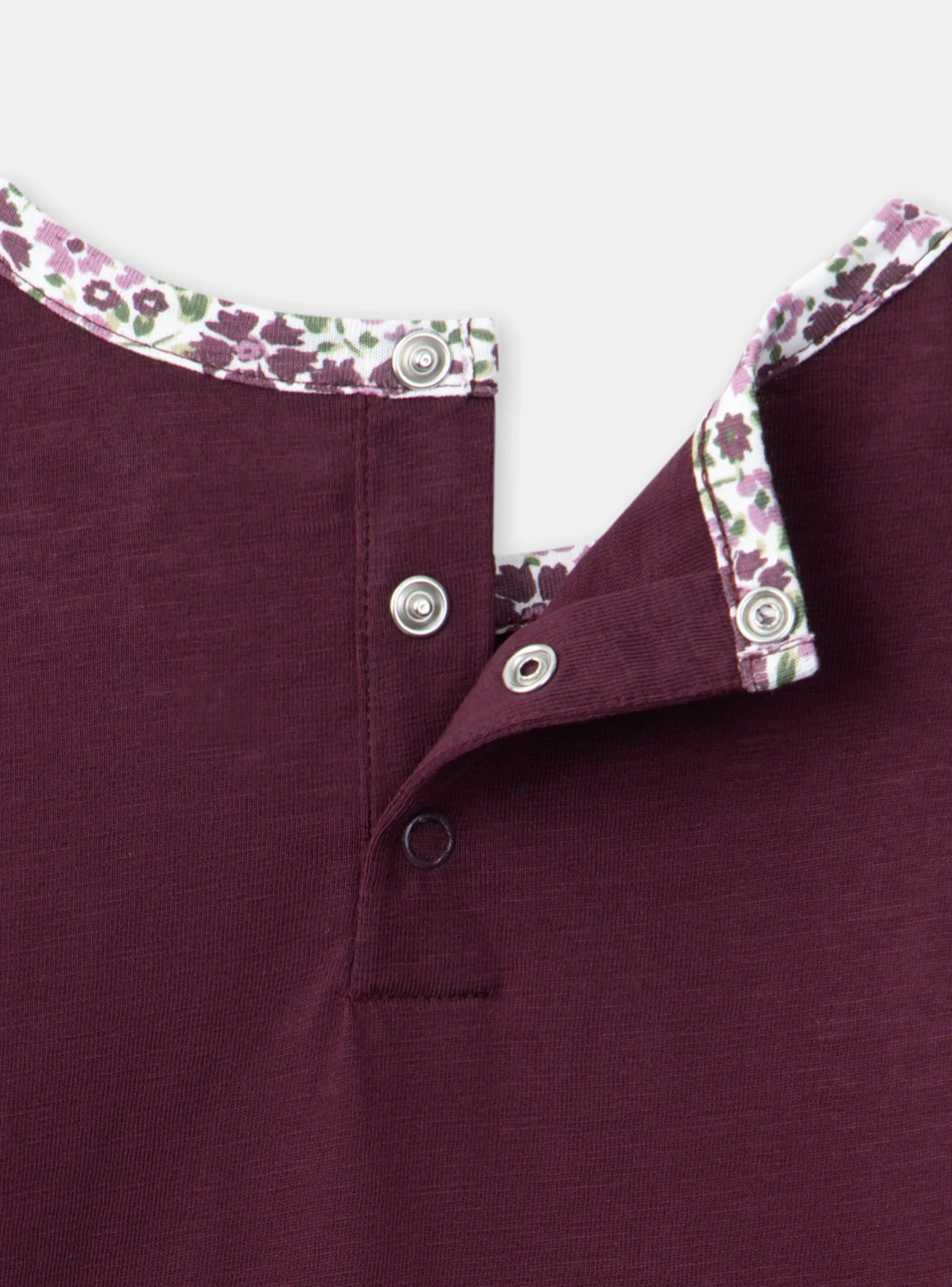 Shirt, T-shirt-Sergent Major Purple TEE SHIRT LS