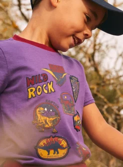 T-shirt, Polo Shirt-Sergent Major Purple TEE SHIRT SS