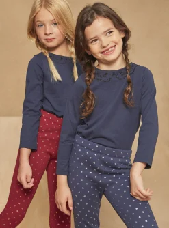 Sweatpants | Trousers, Jeans And Legging-Sergent Major 2 red and navy blue leggings