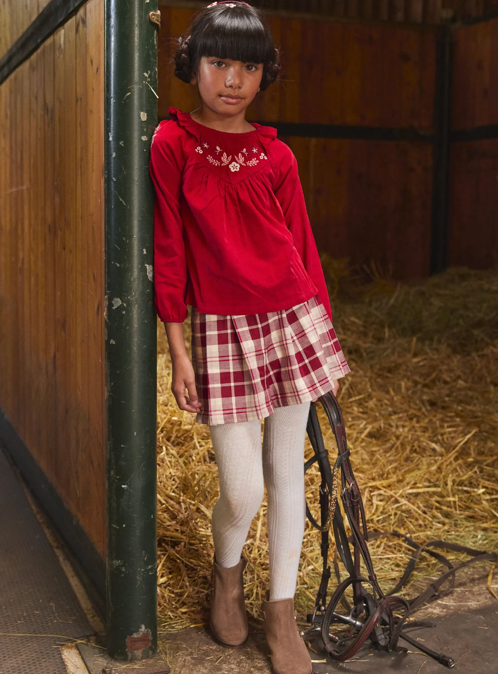 Shirt, T-shirt-Sergent Major Red BLOUSE