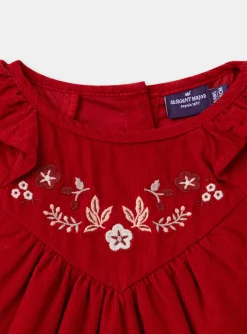 Shirt, T-shirt-Sergent Major Red BLOUSE