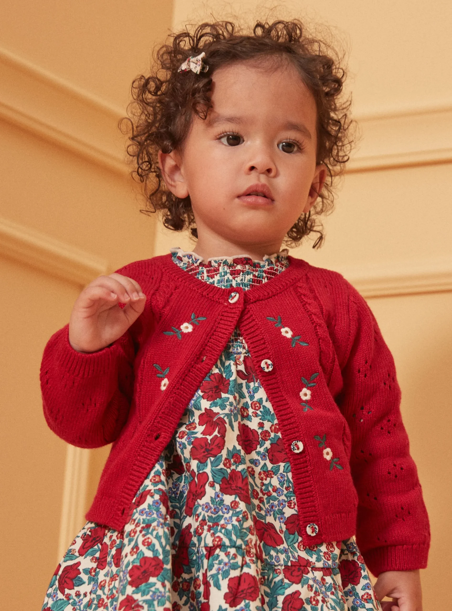 Knitwear, Sweater, Cardigan | Knitwear, Sweater, Cardigan-Sergent Major Red CARDIGAN