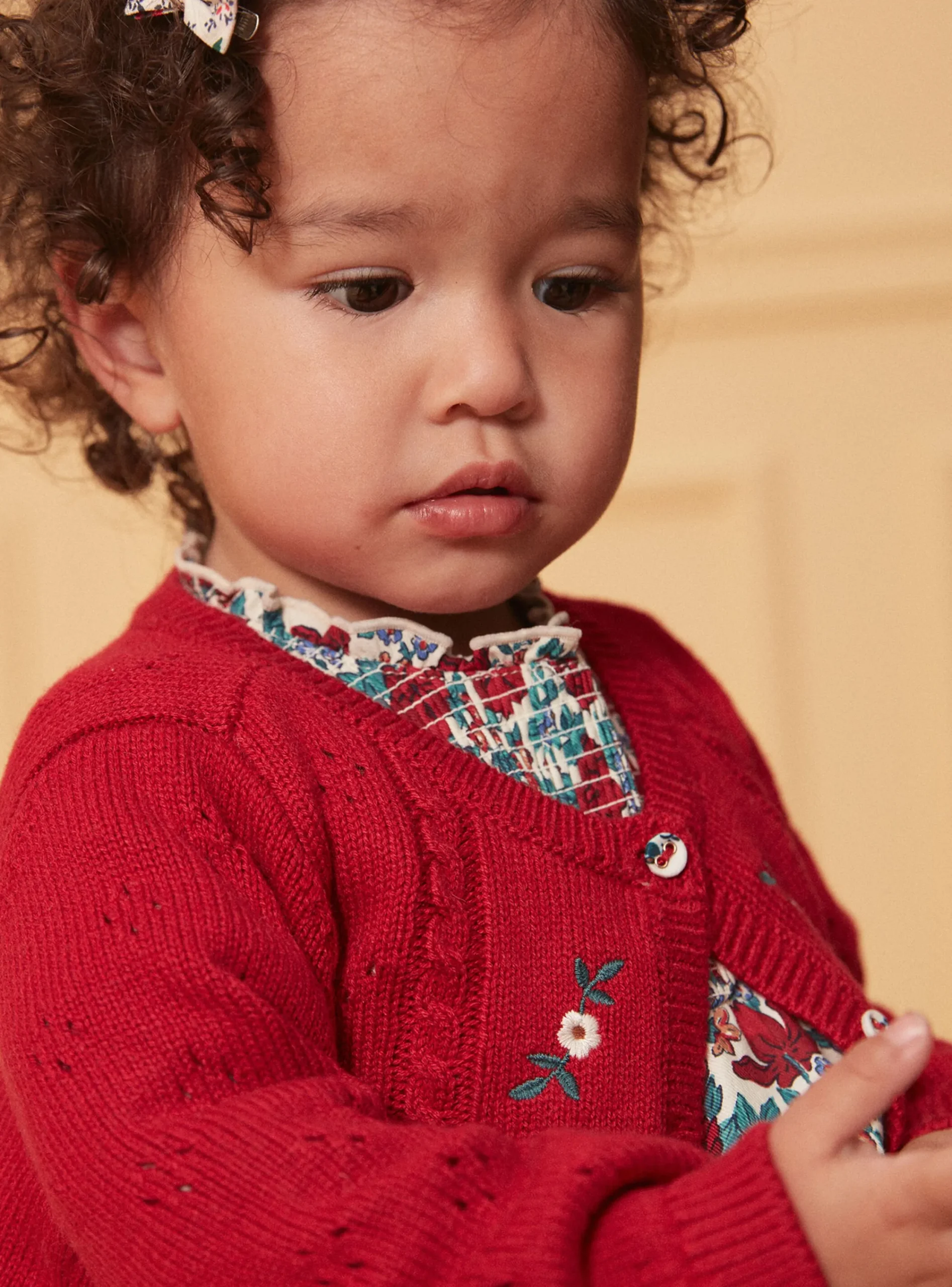 Knitwear, Sweater, Cardigan | Knitwear, Sweater, Cardigan-Sergent Major Red CARDIGAN