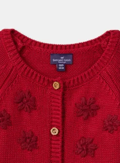 Knitwear, Sweater, Cardigan | Knitwear, Sweater, Cardigan-Sergent Major Red CARDIGAN