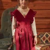 Dress-Sergent Major Red corduroy dress
