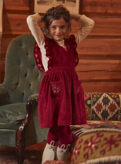 Dress-Sergent Major Red corduroy dress