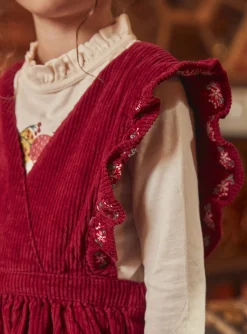 Dress-Sergent Major Red corduroy dress