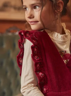 Dress-Sergent Major Red corduroy dress