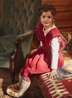 Dress-Sergent Major Red corduroy dress
