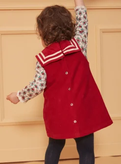 Dress | Dress-Sergent Major Red JUMPER DRESS