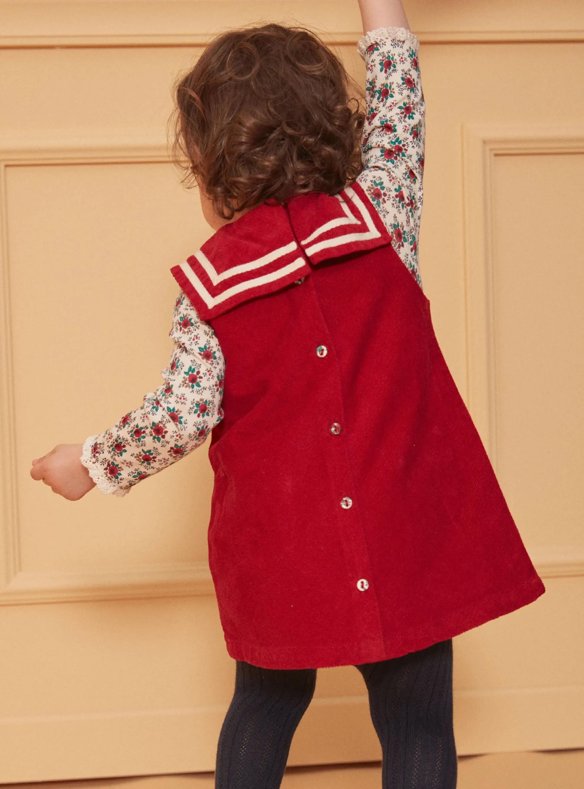 Dress | Dress-Sergent Major Red JUMPER DRESS