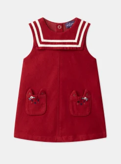 Dress | Dress-Sergent Major Red JUMPER DRESS