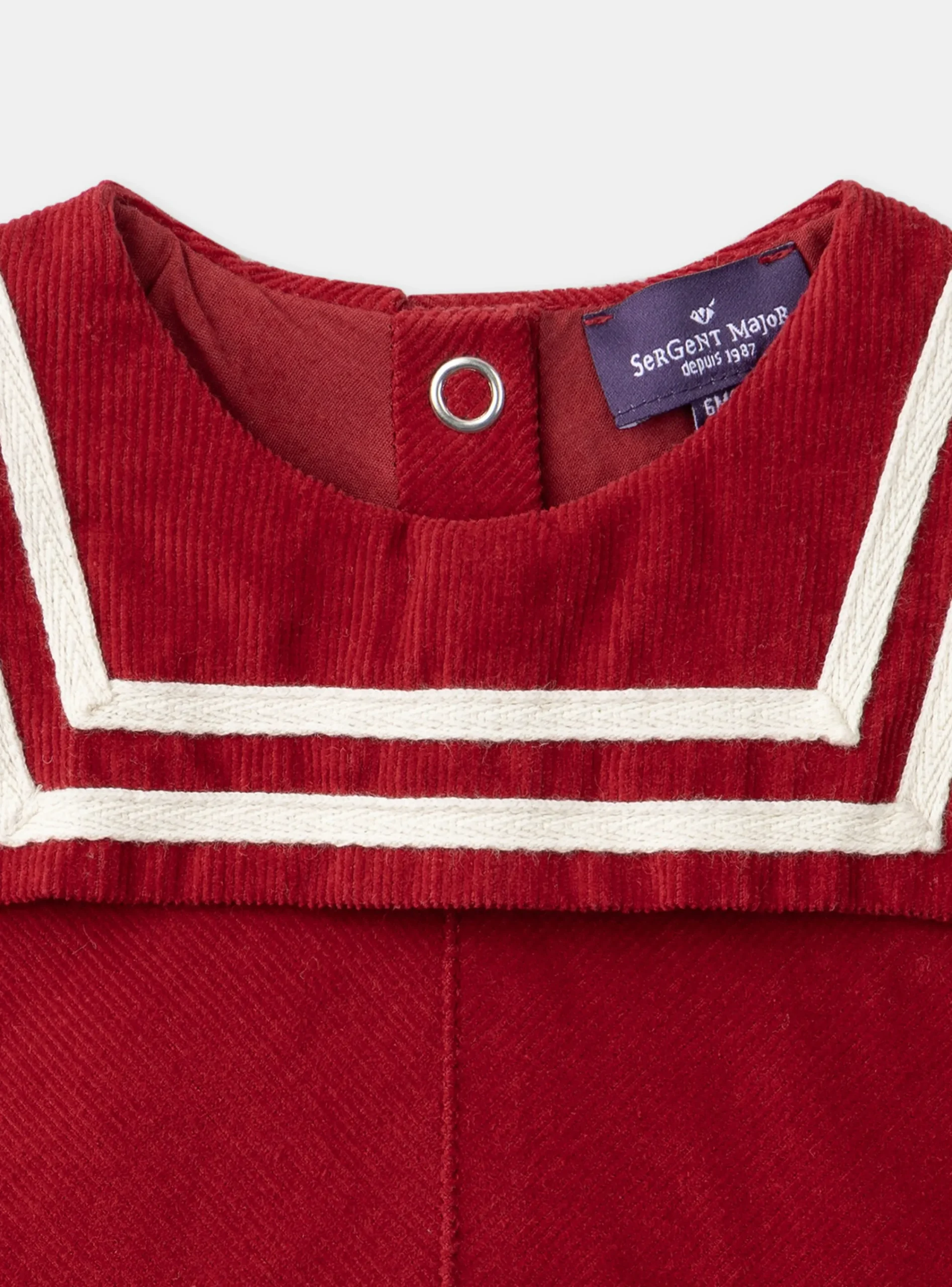Dress | Dress-Sergent Major Red JUMPER DRESS